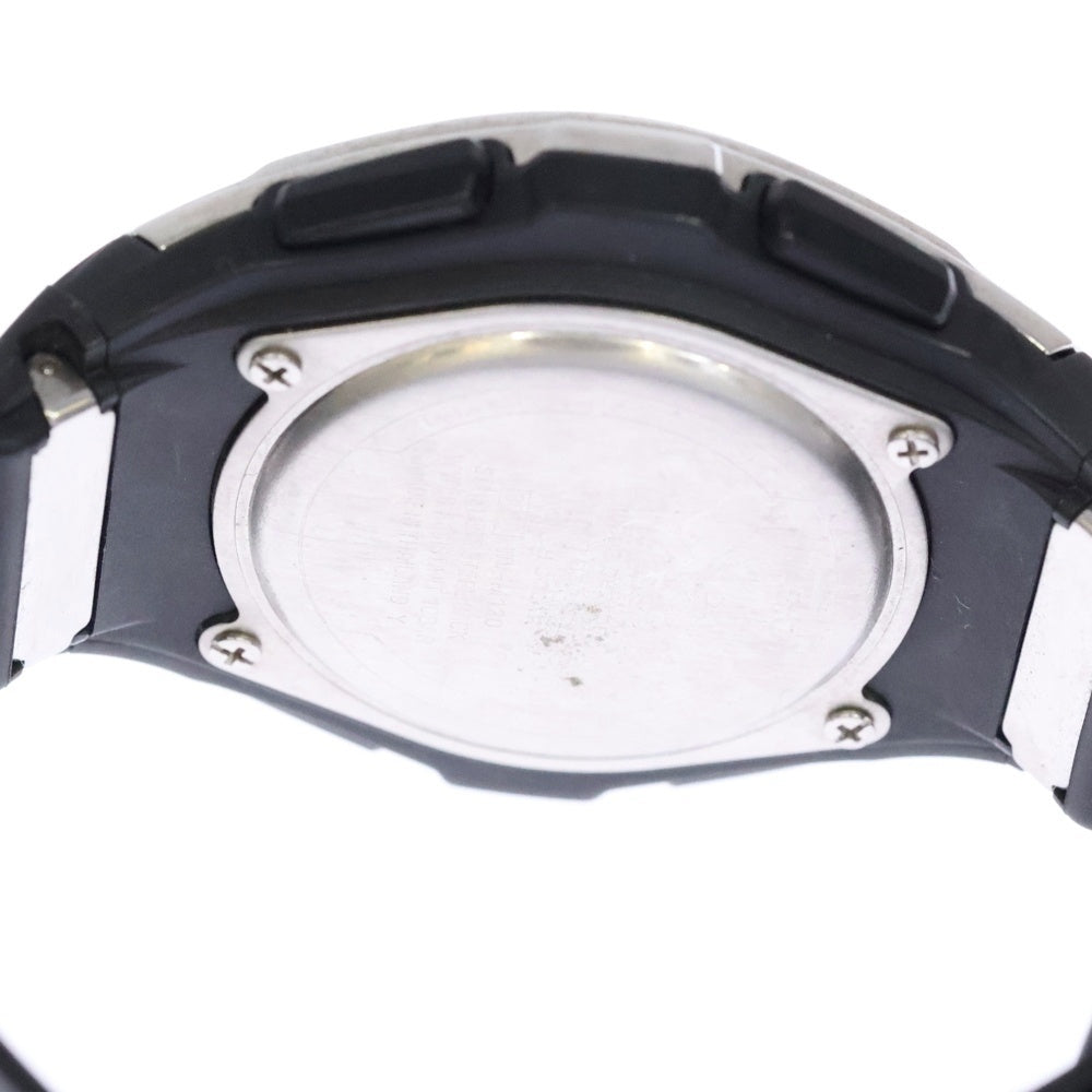 CASIO G-SHOCK(カシオ ジーショック) G-SHOCK ジーショック ウェーブセプター SS/ラバー デジタル文字盤 ウォッチ 腕時計 ブラック/シルバー WV-M120J-1JF