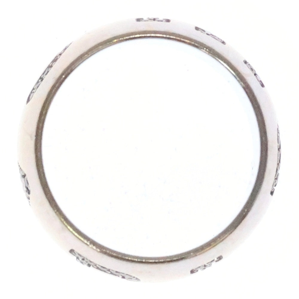 BVLGARI(ブルガリ) モノロゴ ダイヤモンド リング ホワイトゴールド Au750WG 指輪 ジュエリー