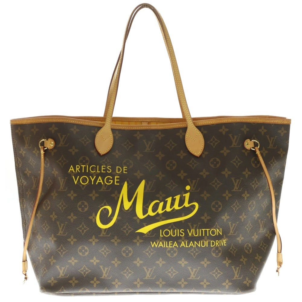 LOUIS VUITTON(ルイヴィトン) モノグラム ネヴァーフルGM ブラウン PVC トートバッグ マウイ限定モデル M41180