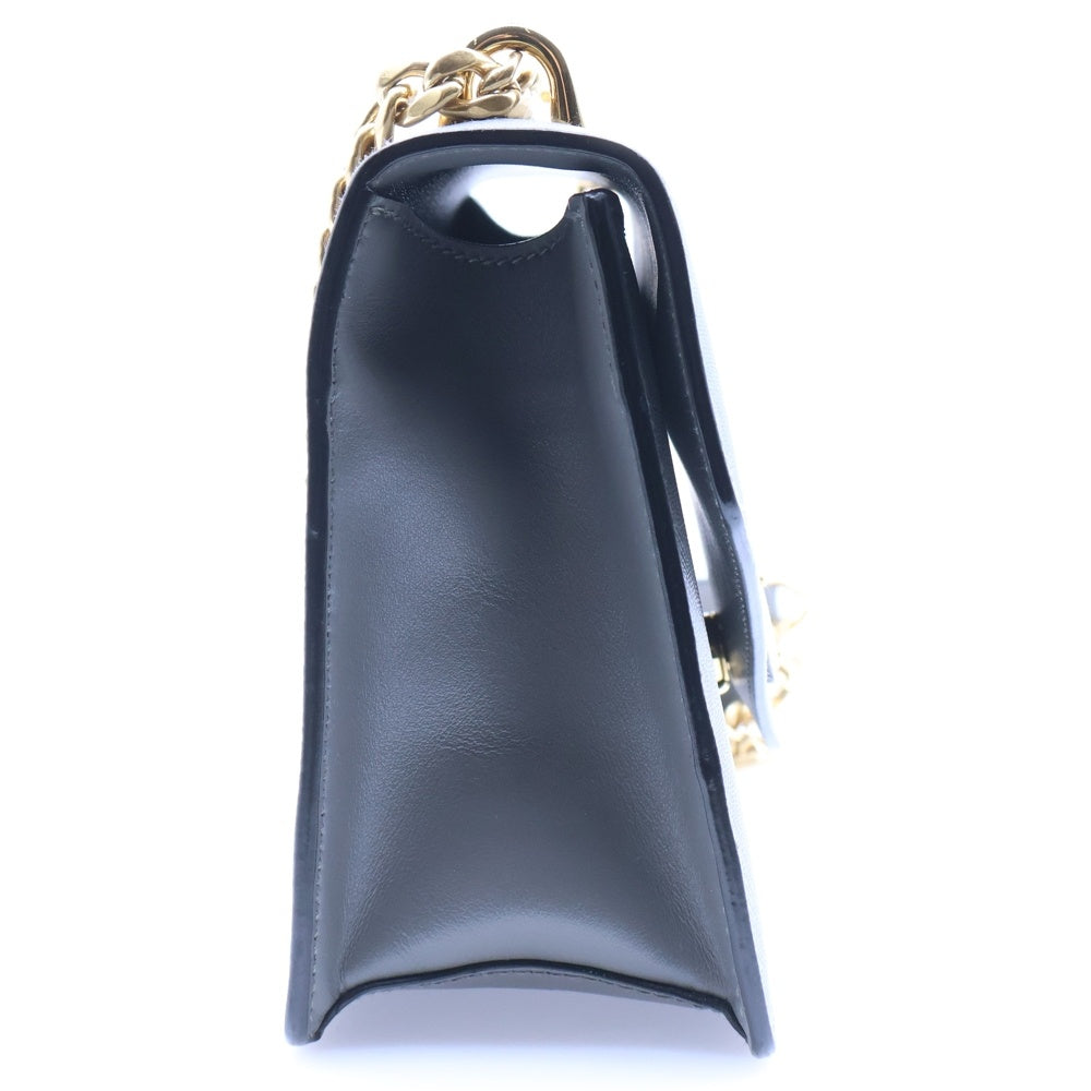 PRADA(プラダ) チェーンショルダーバッグ グレー サフィアーノレザー