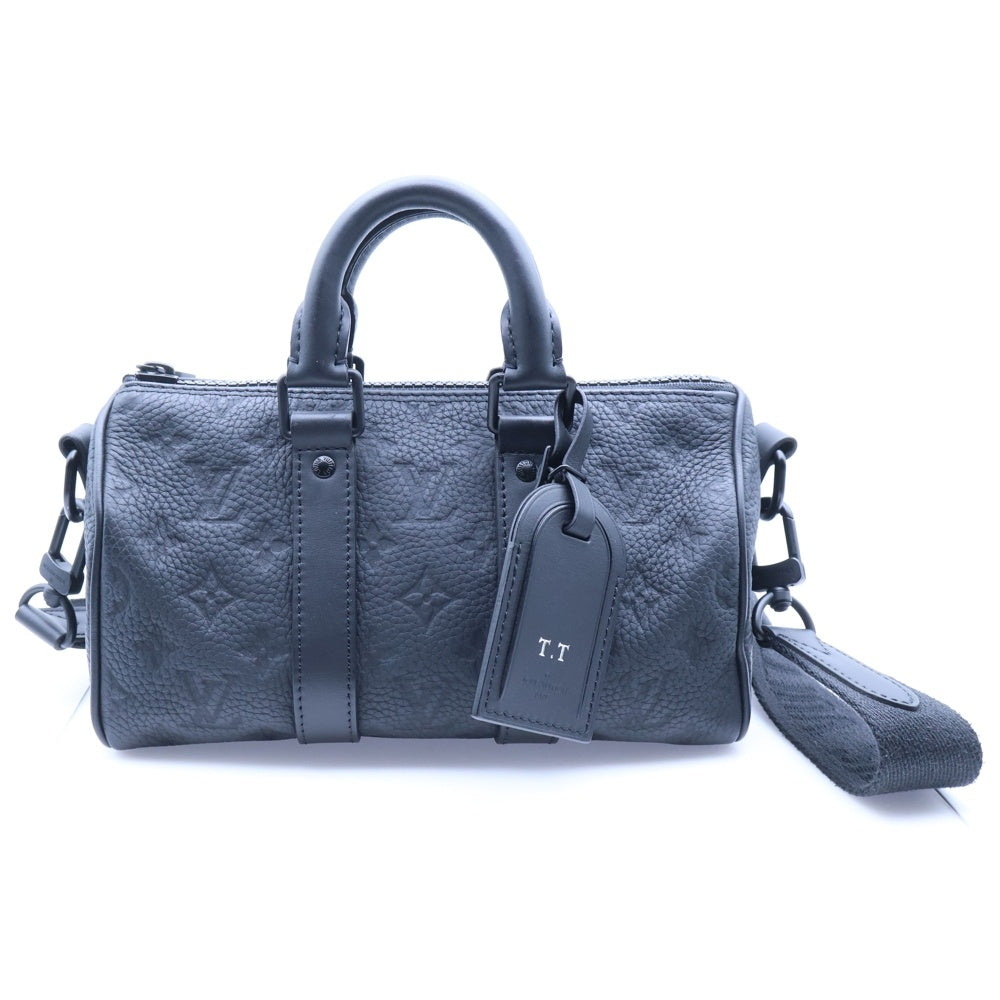 LOUIS VUITTON(ルイヴィトン) モノグラム トリヨン キーポルバンドリエール25 M20900 2WAY ショルダーバッグ ハンドバッグ ブラック ICタイプ