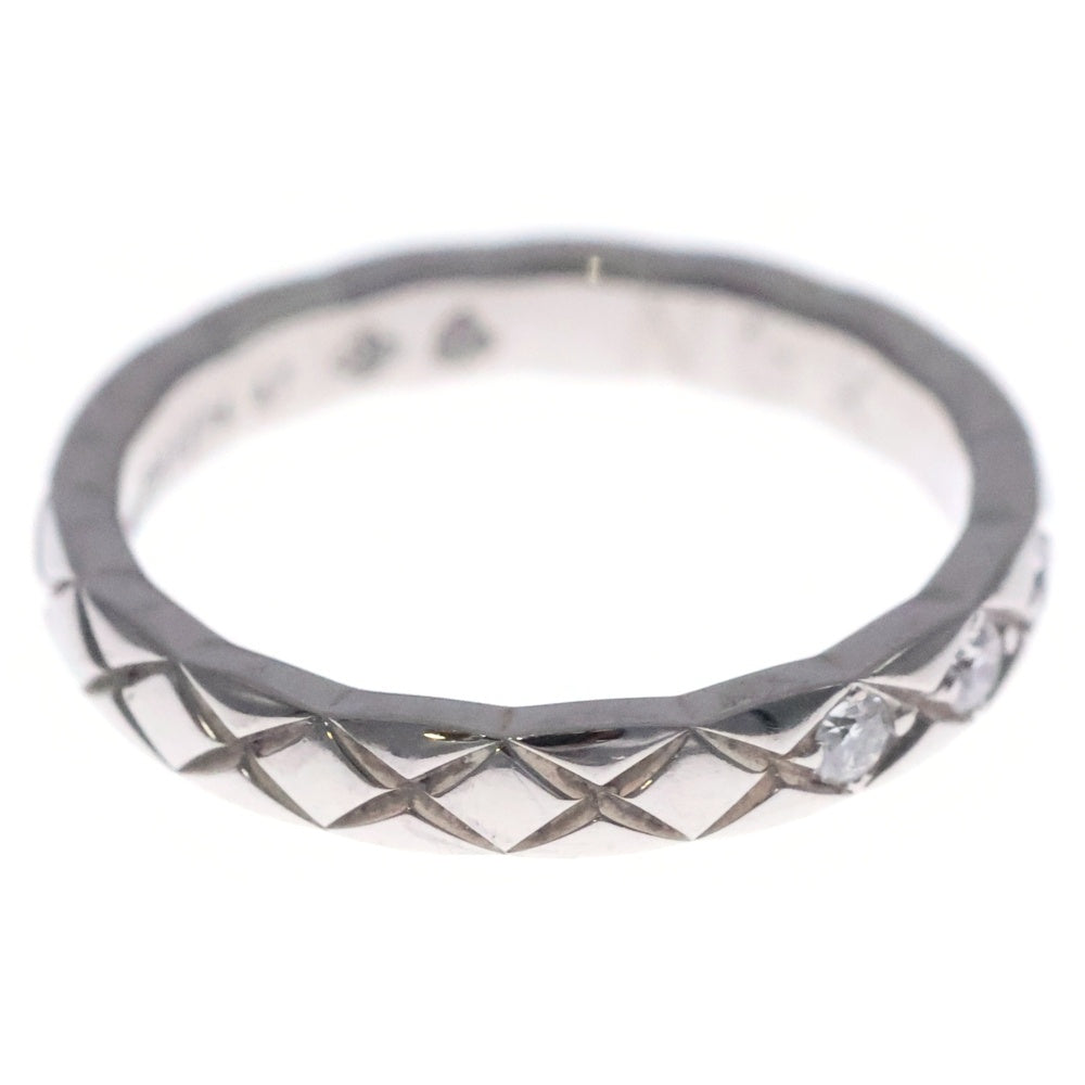 CHANEL(シャネル) ココクラッシュ 5PD リング Pt950 プラチナ #47 指輪 ジュエリー