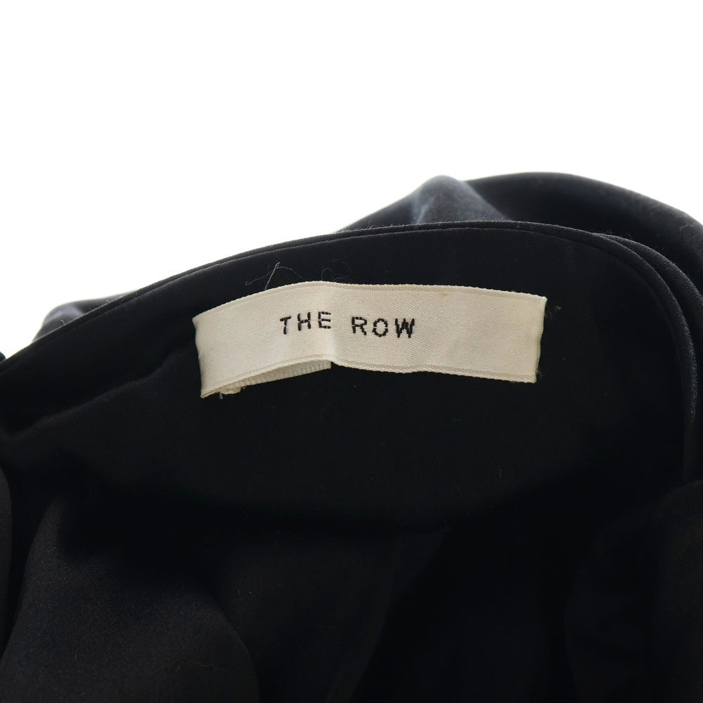 THE ROW(ザロウ) アスコット ハンドバッグ ミニバッグ ポーチ シルク ブラック