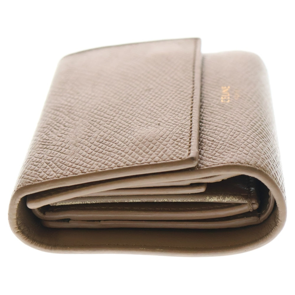 CELINE(セリーヌ) スモールトリフォールド 三つ折り財布 コンパクト
