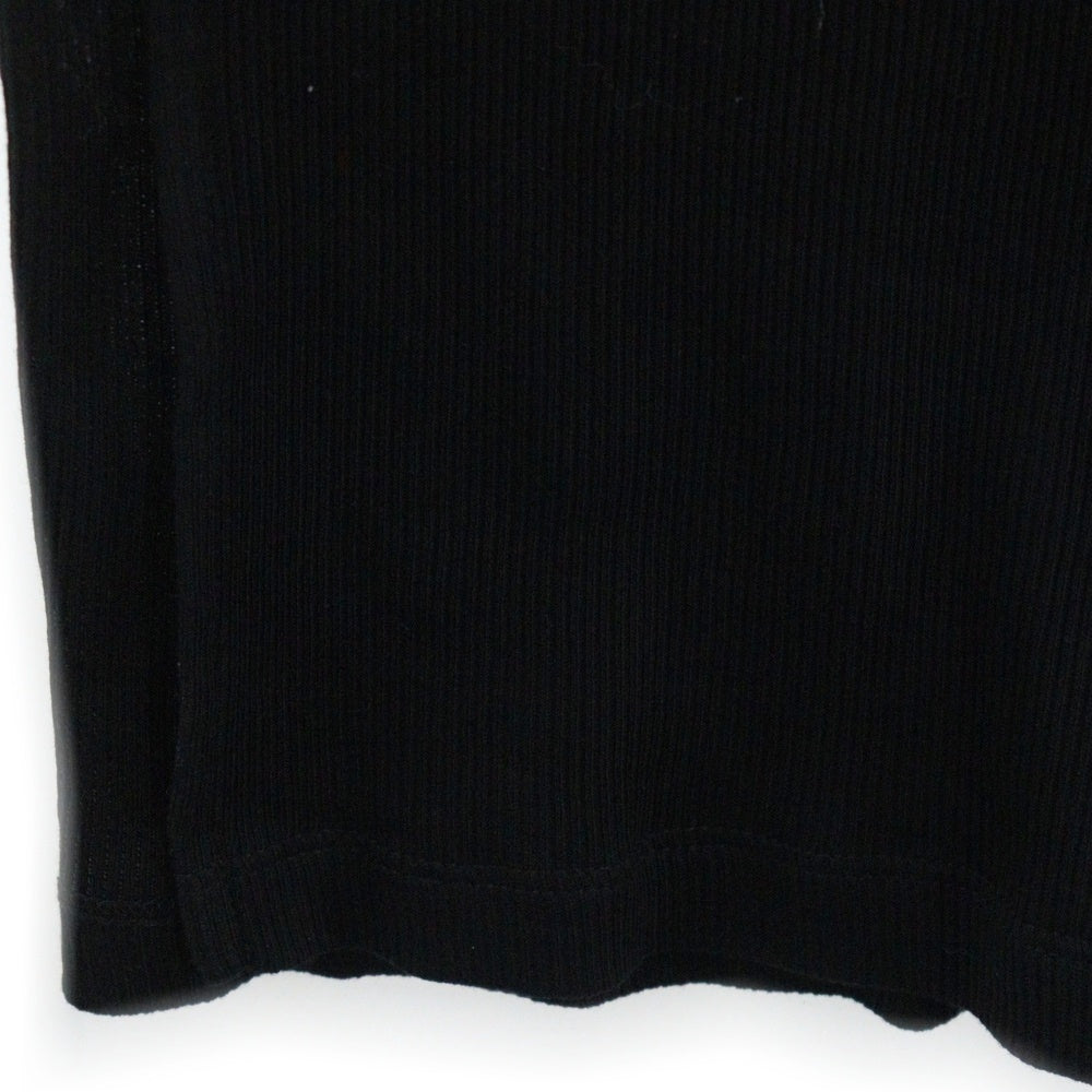 LOEWE(ロエベ) アナグラム刺繍ロゴタンクドレスマキシノースリーブワンピース ブラック S359Y51X67