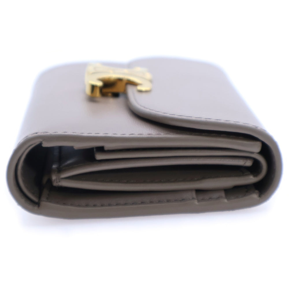 CELINE(セリーヌ) トリオンフ コンパクトウォレット 三つ折り財布