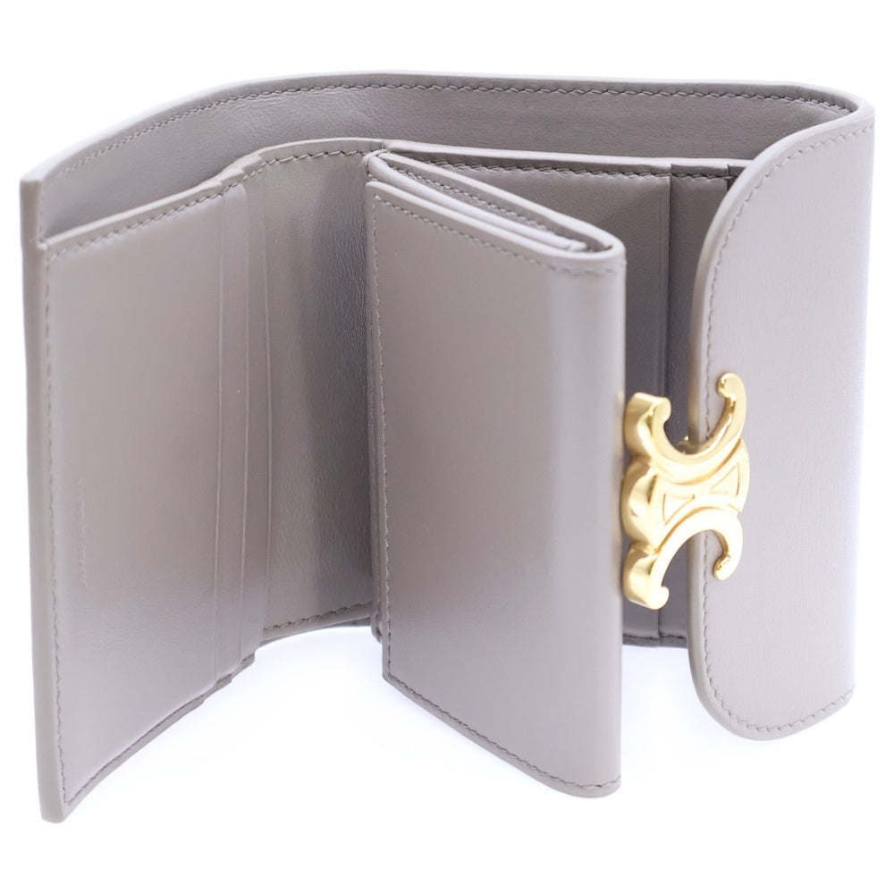 CELINE(セリーヌ) トリオンフ コンパクトウォレット 三つ折り財布