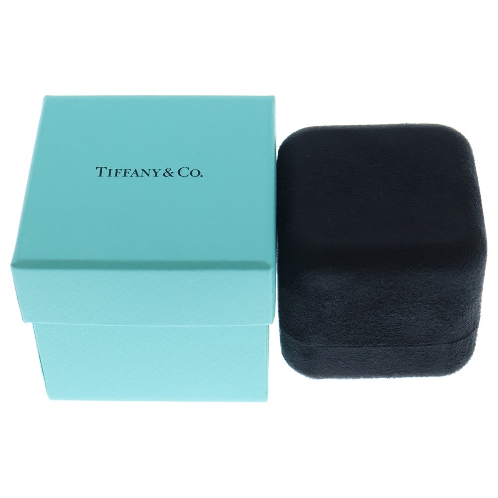 TIFFANY & Co.(ティファニー) Tワイヤー ホワイトシェルリング イエローゴールド Au750YG レディース