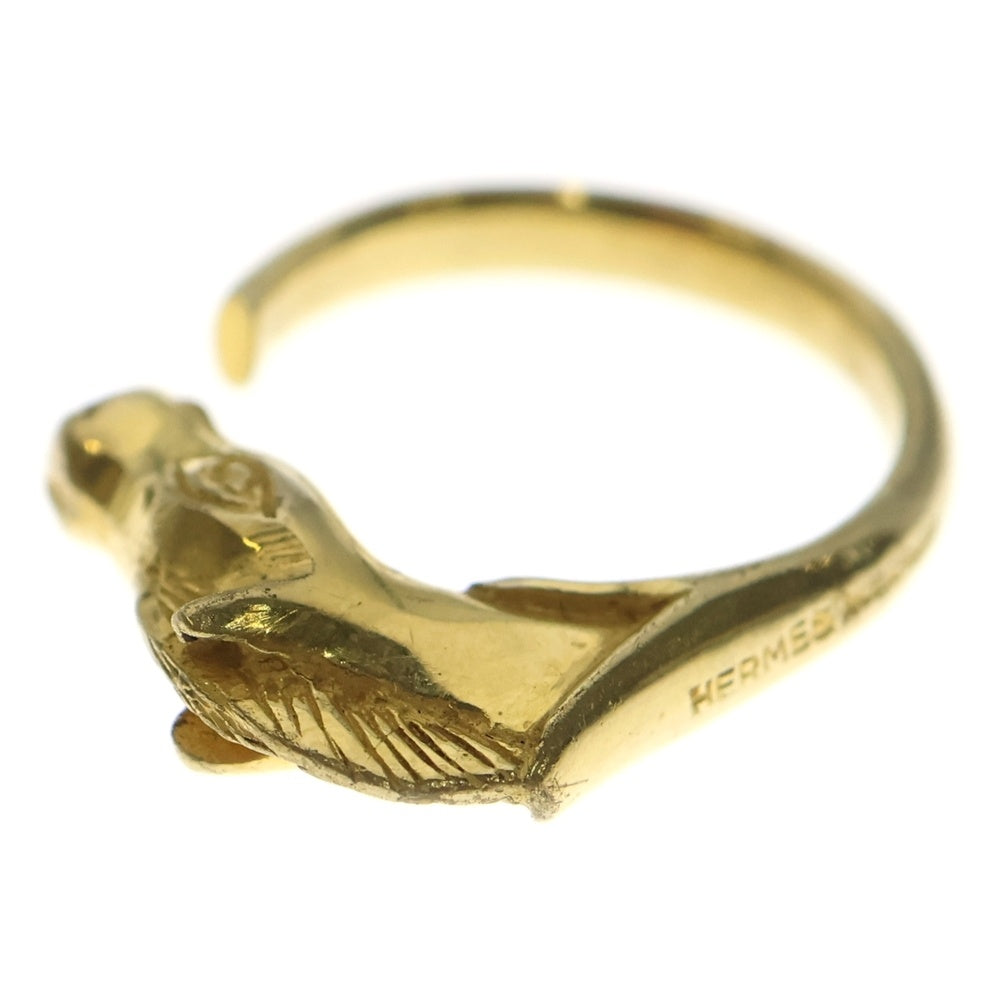 HERMES(エルメス) シュバル ホース リング ゴールド GP アクセサリー