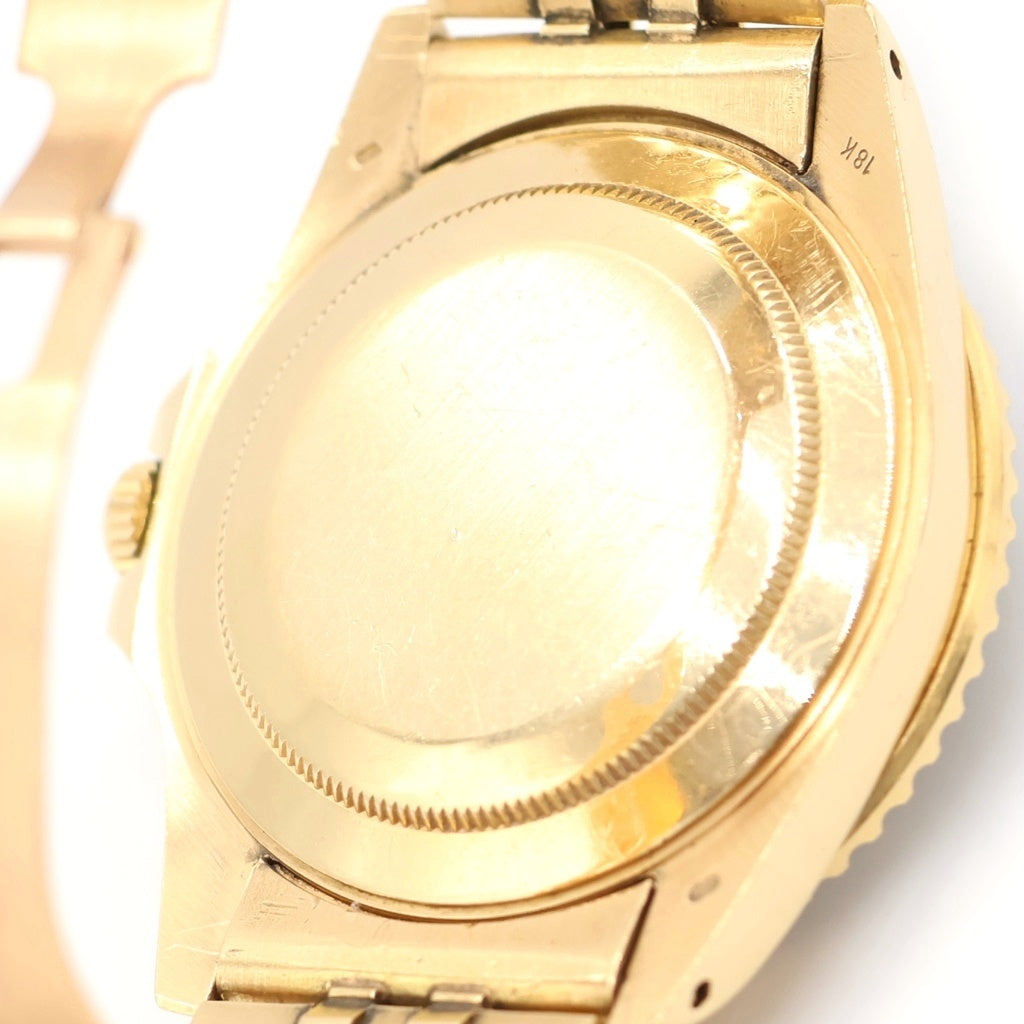 ROLEX(ロレックス) GMTマスター ブラウン文字盤 フジツボ 自動巻き 腕時計 K18YG イエローゴールド 83番台 16758