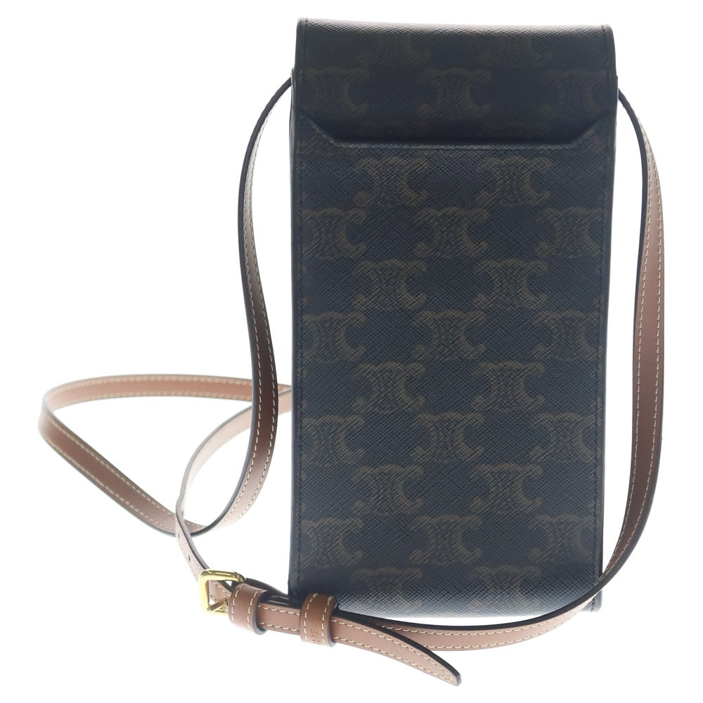 CELINE(セリーヌ) トリオンフ モバイルフォンポーチ ショルダーバッグ