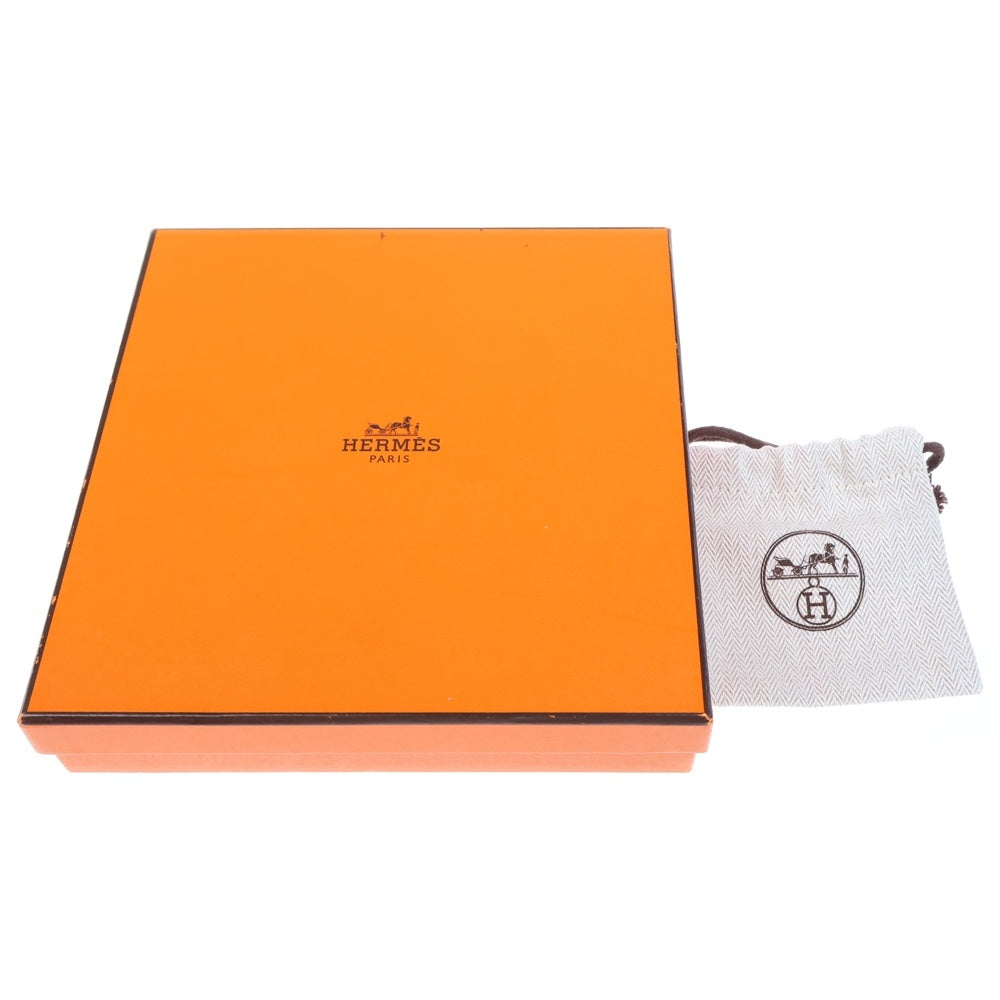 HERMES(エルメス) コンスタンス Hベルト ノワール×ブラウン トゴ シルバー金具 □P刻印 レディース