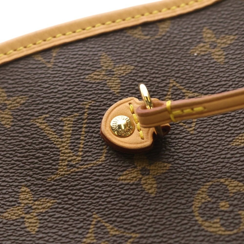 LOUIS VUITTON(ルイヴィトン) モノグラム ネヴァーフルGM トートバッグ ハンドバッグ ブラウン レザー×PVC M40157 ゴールド金具