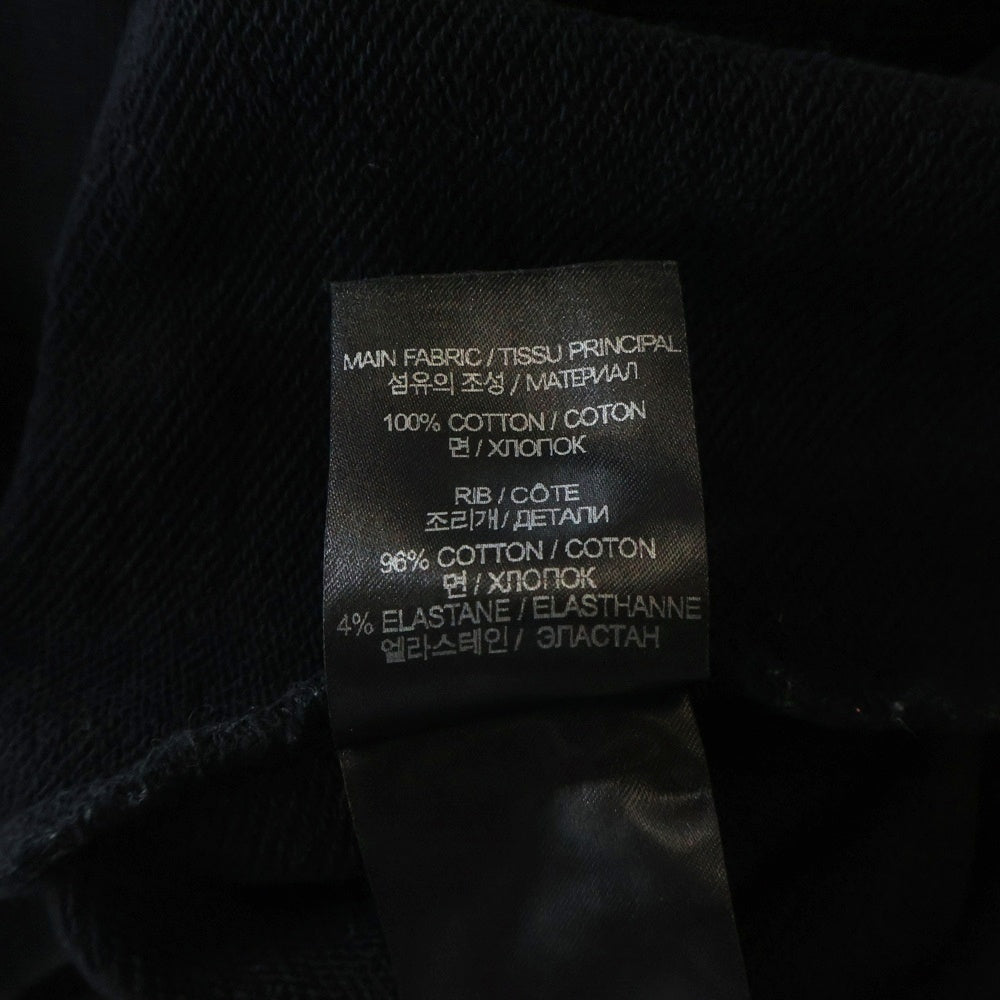 VETEMENTS(ヴェトモン) WORLD TOUR HOODIE ワールドツアー フロントロゴ プルオーバースウェットパーカー フーディ ブラック