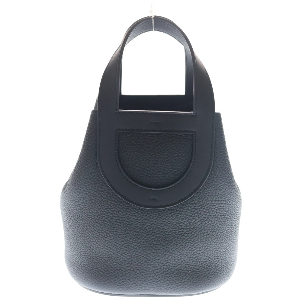 HERMES(エルメス) インザループ18 ブラック トリヨン ゴールド金具 K刻印 レディース
