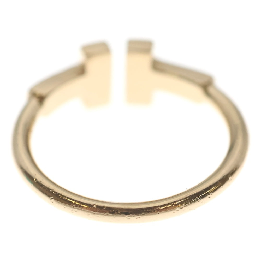 TIFFANY & Co.(ティファニー) Tワイヤー ダイヤ リング 指輪 ピンクゴールド Au750PG 2.2g レディース