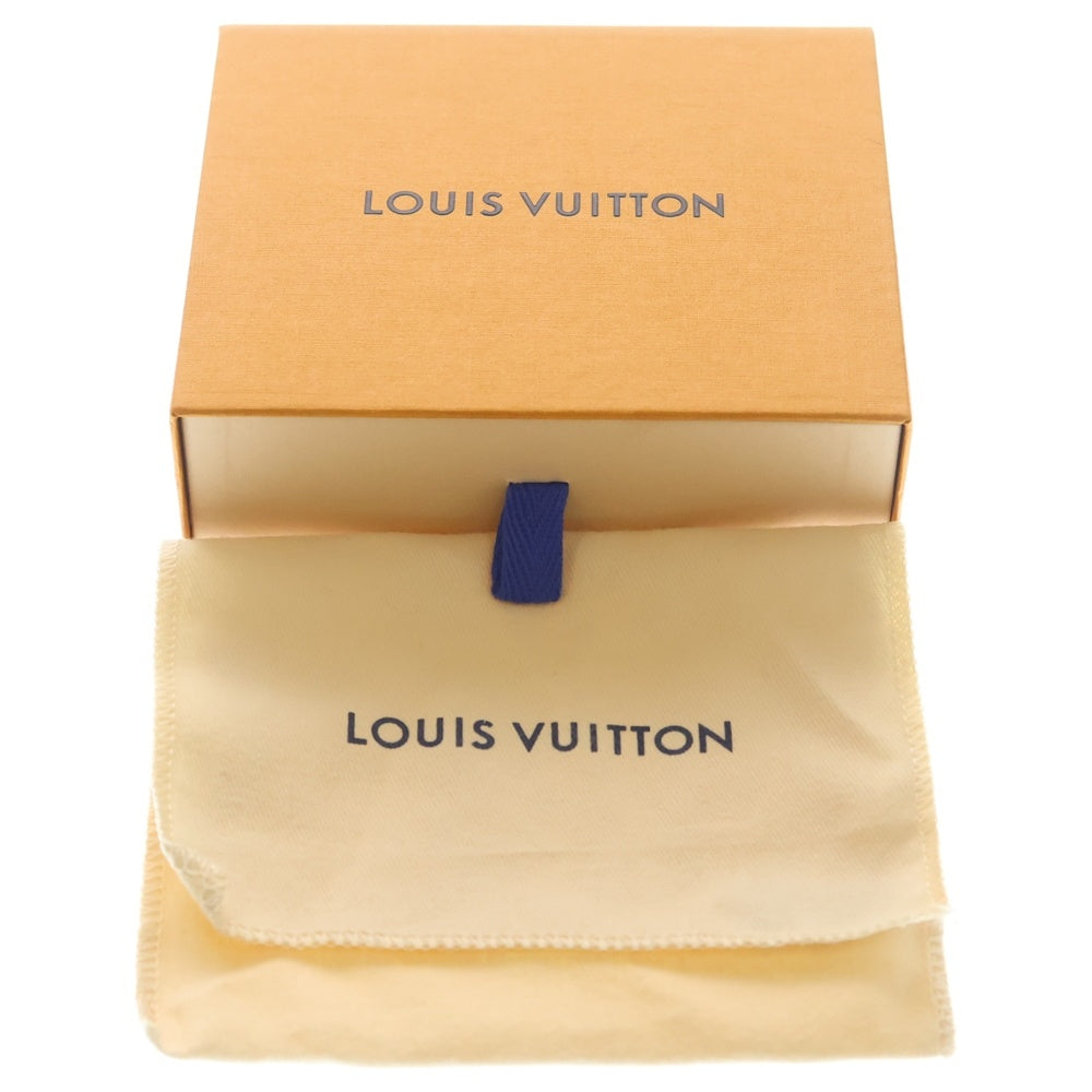 LOUIS VUITTON(ルイヴィトン) ジョルジュ ウォレット ミレジム レザー コンパクトウォレット 三つ折り財布 シルバー金具 ブラック M25965 レディース