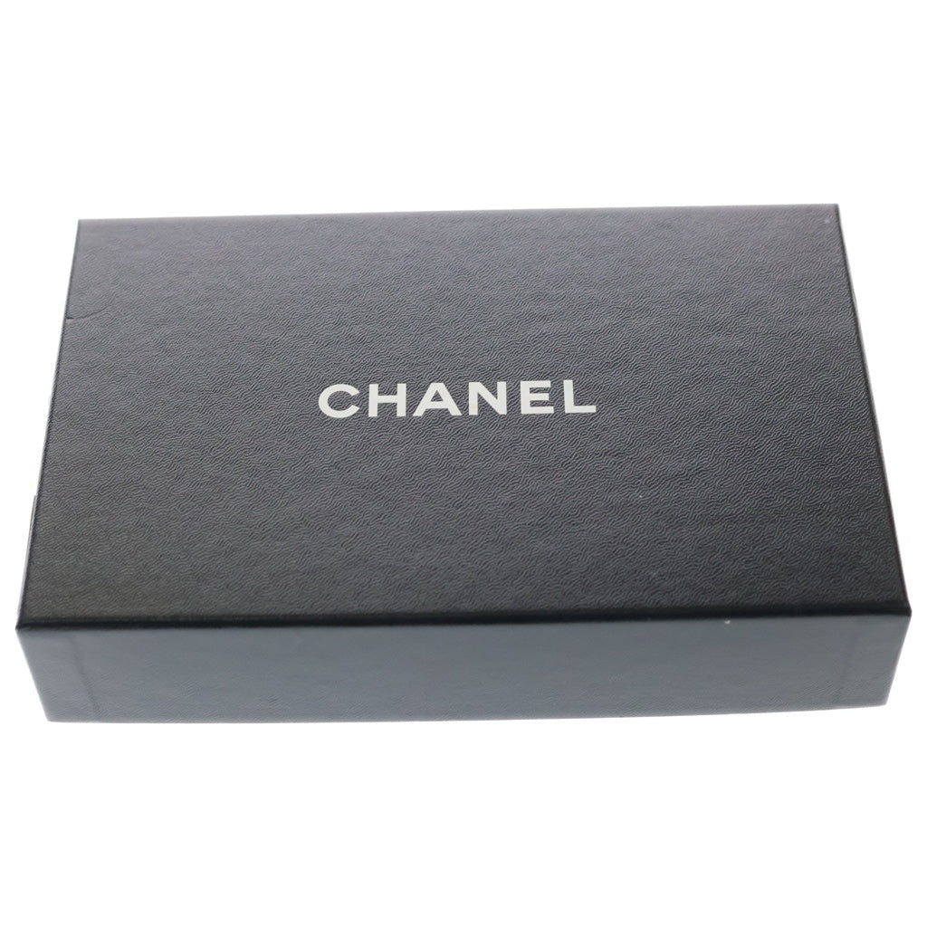 CHANEL(シャネル) ココマーク がま口長財布 ロングウォレット カードケース ブラック キャビアスキン レディース