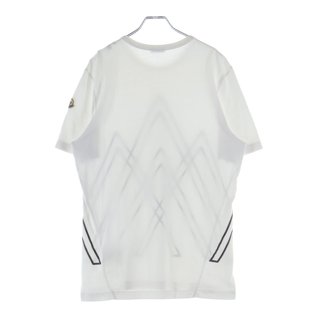 MONCLER(モンクレール) MAGLIA T-SHIRT マグリアTシャツ ホワイト ビッグプリント G20918C00009 M