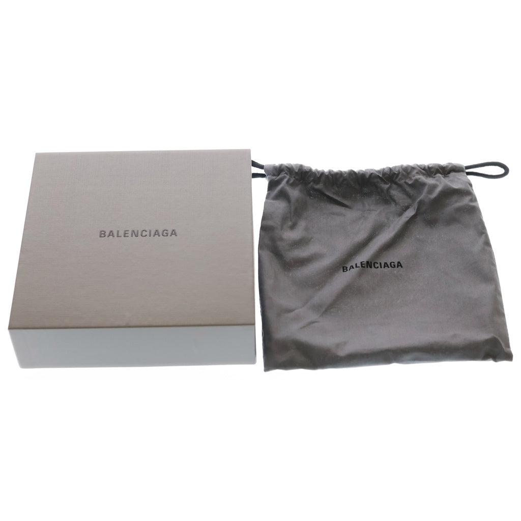 BALENCIAGA(バレンシアガ) スクエアバックル レザーベルト ブラック 80 525447・1000・V・501523 シルバー金具
