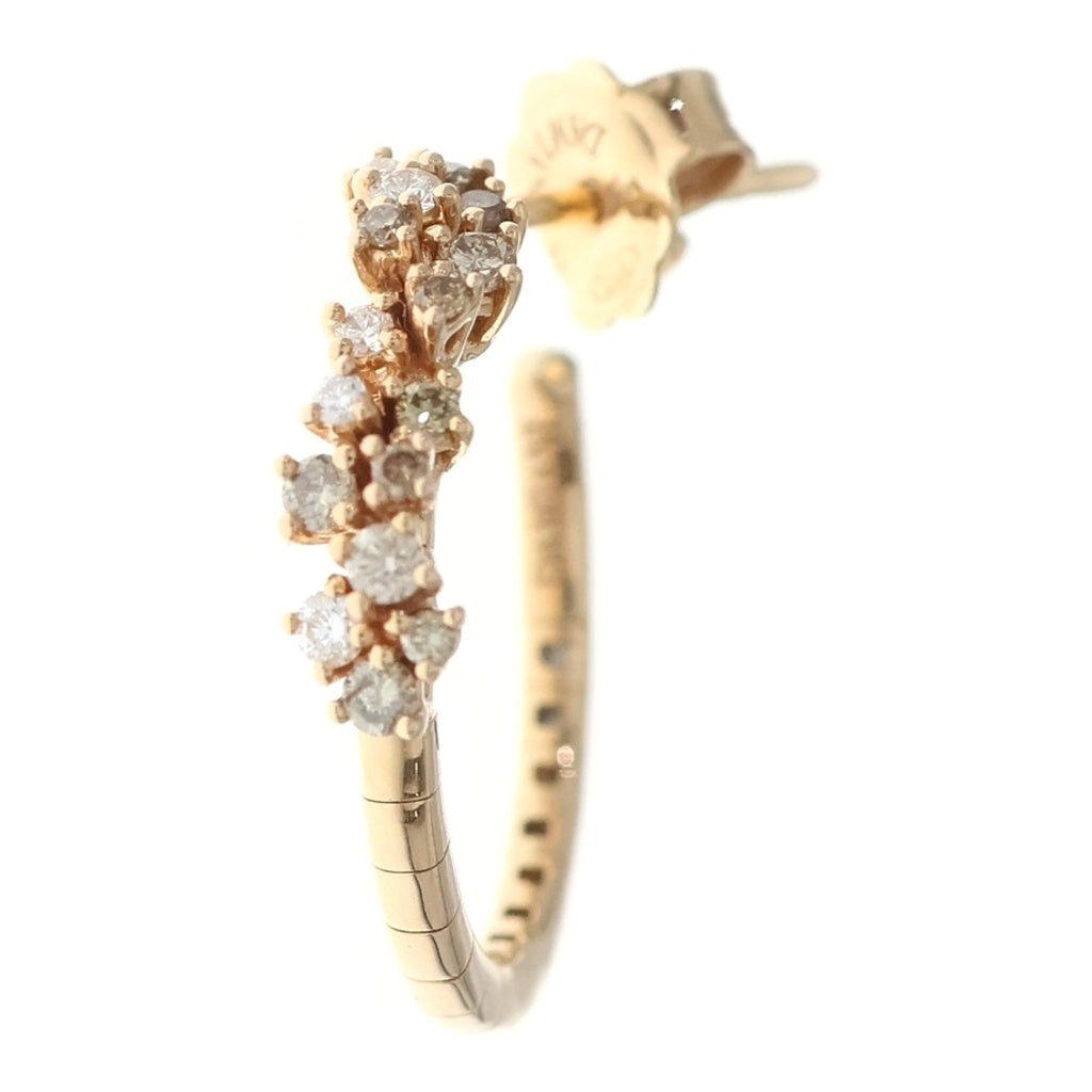 DAMIANI(ダミアーニ) ミモザ ダイヤピアス ピンクゴールド Au750PG 6.5g レディース