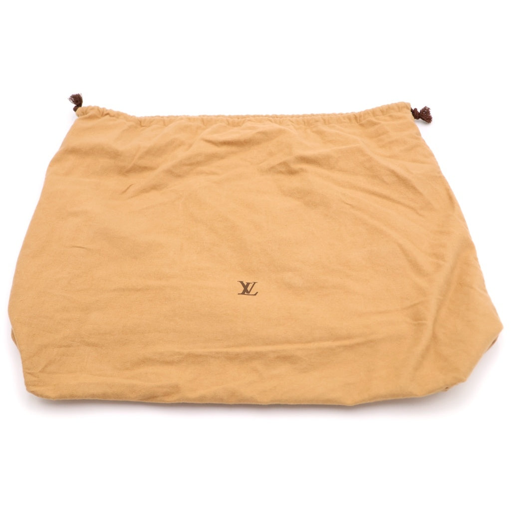 LOUIS VUITTON(ルイヴィトン) モノグラム カバ・メゾ トートバッグ ハンドバッグ ブラウン レザー×PVC M51151 ゴールド金具 レディース
