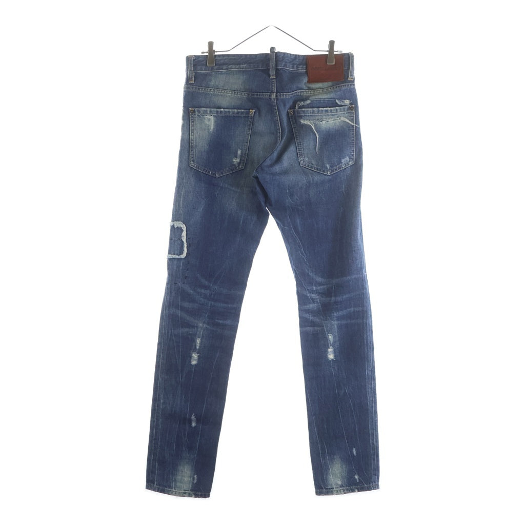 DSQUARED2(ディースクエアード) COOL GUY JEAN クールガイジーン パッチワーク ダメージデニムパンツ 44 S71LB0170