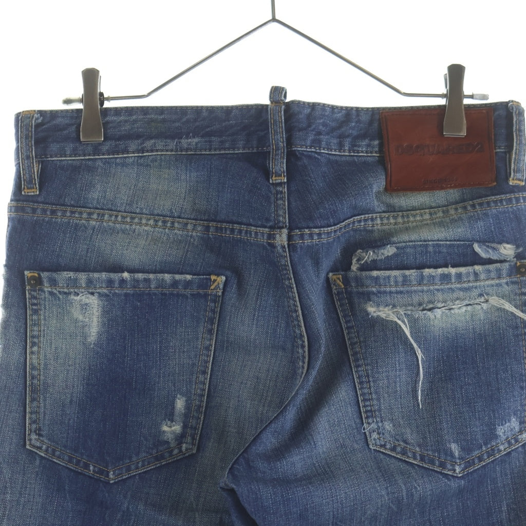 DSQUARED2(ディースクエアード) COOL GUY JEAN クールガイジーン パッチワーク ダメージデニムパンツ 44 S71LB0170