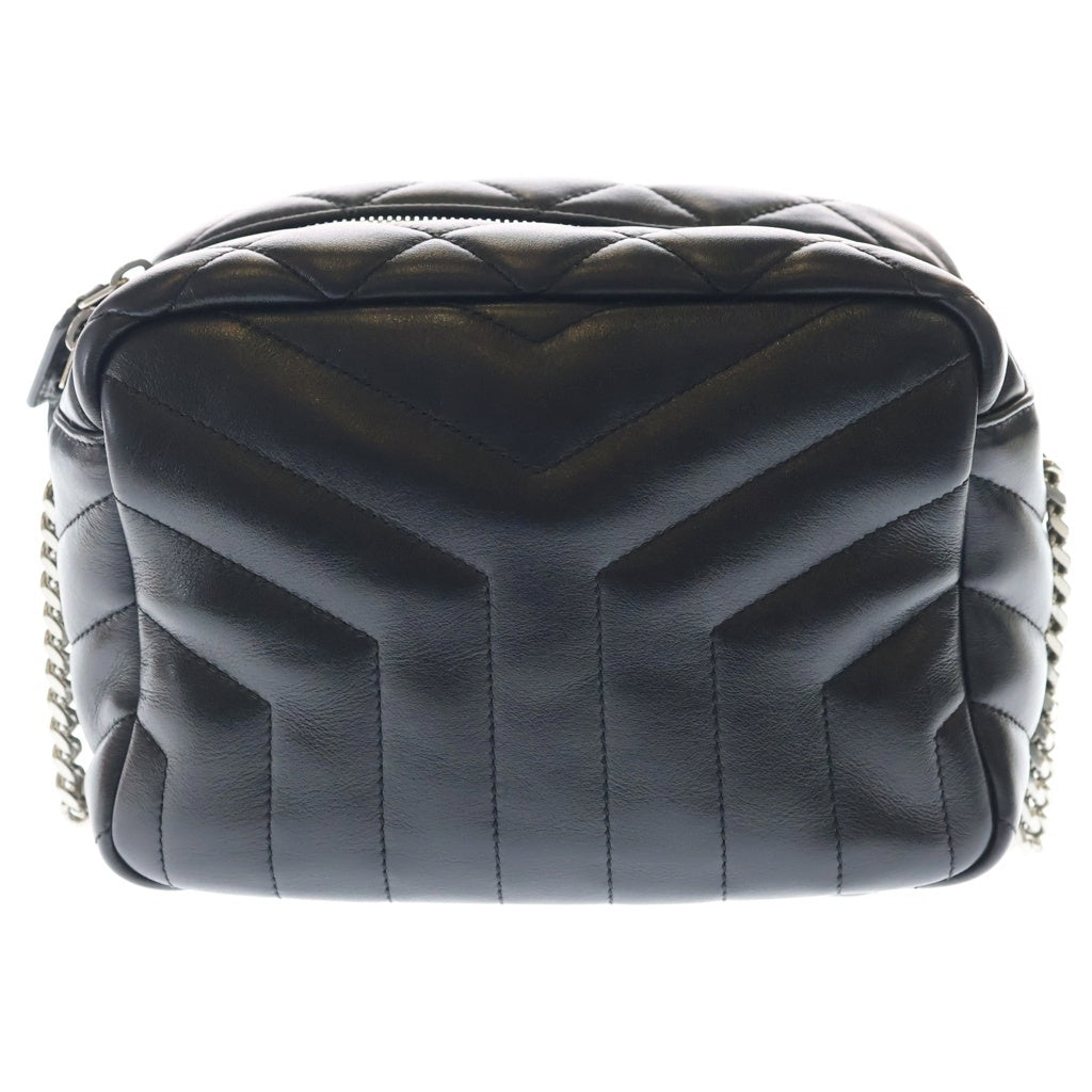 SAINT LAURENT PARIS(サンローランパリ) ルル ボーリング レザーチェーンショルダーバッグ ブラック 454317 レディース