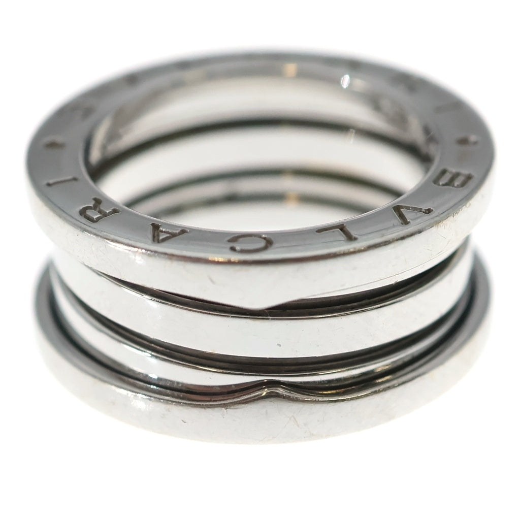 BVLGARI(ブルガリ) ビーゼロワン 2バンド K18WG 750 #48 リング ホワイトゴールド レディース