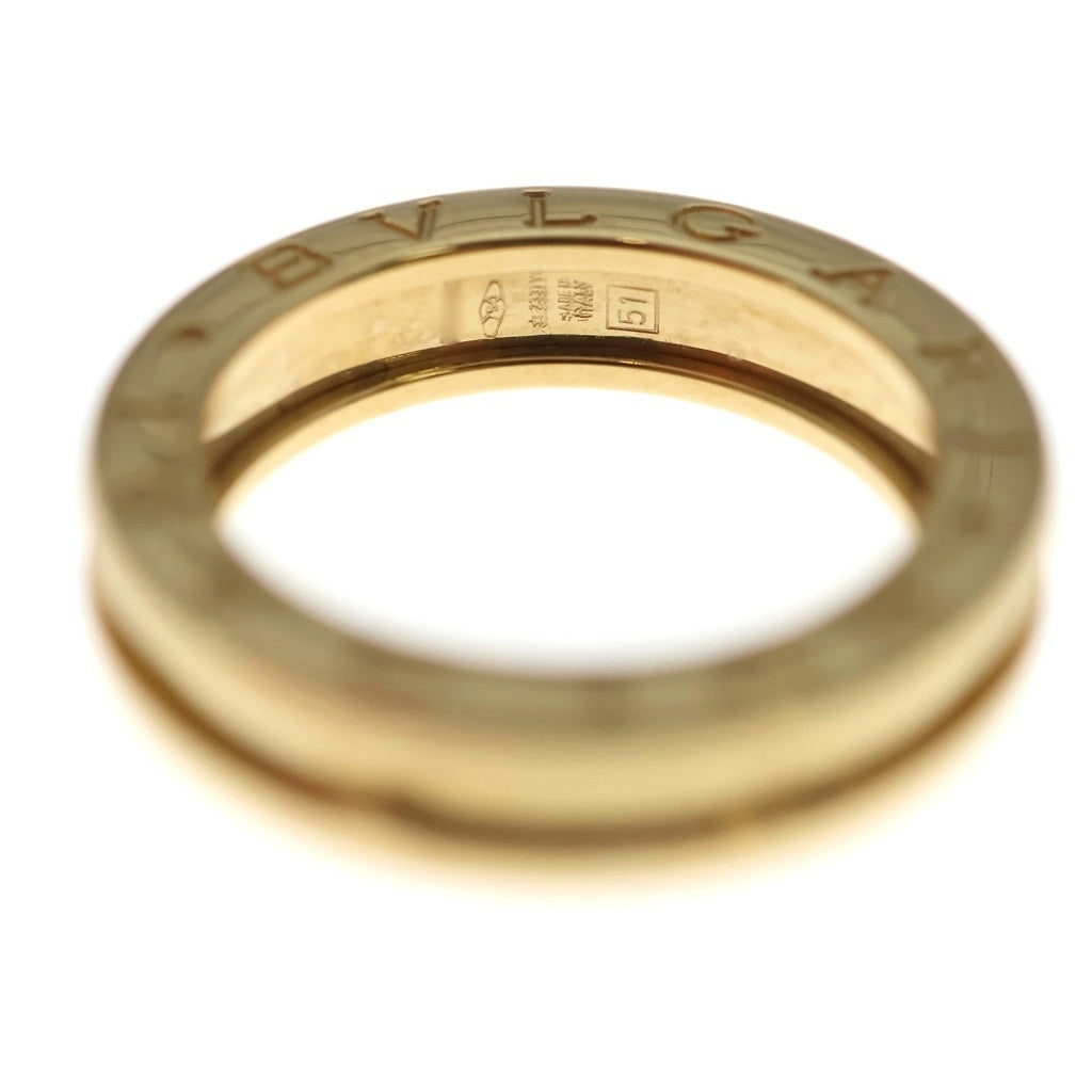 BVLGARI(ブルガリ) ビーゼロワン 1バンド K18YG 750 #51 リング イエローゴールド