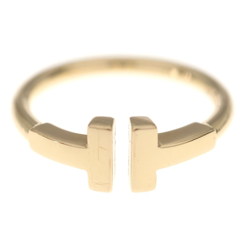 TIFFANY & Co.(ティファニー) Tワイヤー リング ピンクゴールド Au750PG 指輪 ジュエリー レディース
