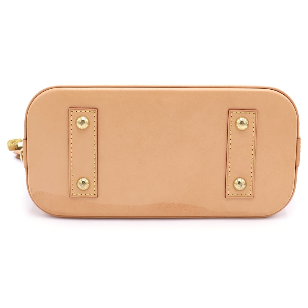 LOUIS VUITTON(ルイヴィトン) モノグラム アルマBB 2WAYバッグ ハンドバッグ ショルダーバッグ ブラウン レザー×PVC M46990 ゴールド金具 レディース