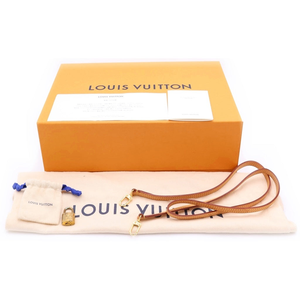 LOUIS VUITTON(ルイヴィトン) モノグラム アルマBB 2WAYバッグ ハンドバッグ ショルダーバッグ ブラウン レザー×PVC M46990 ゴールド金具 レディース