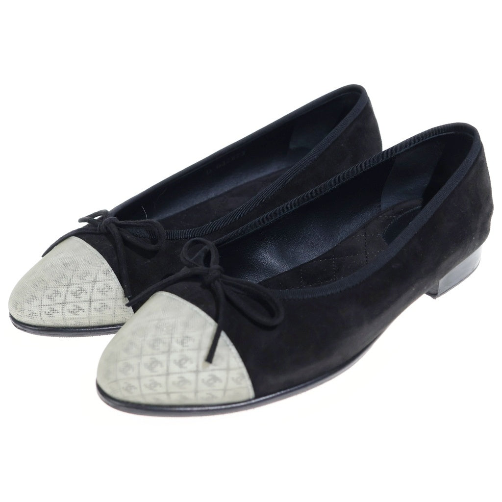 CHANEL(シャネル) ココマーク フラットシューズ ブラック #37 レディース