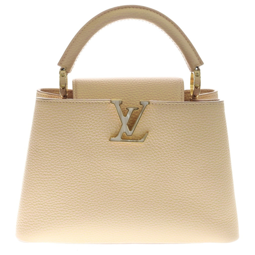 LOUIS VUITTON(ルイヴィトン) カプシーヌBB ジョーヌ 2WAYバッグ ハンドバッグ ショルダーバッグ ピンク レザー M20841 ゴールド金具 レディース