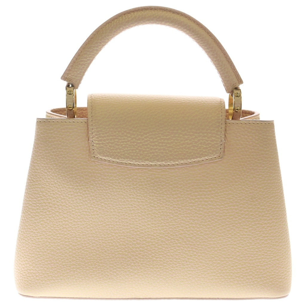LOUIS VUITTON(ルイヴィトン) カプシーヌBB ジョーヌ 2WAYバッグ ハンドバッグ ショルダーバッグ ピンク レザー M20841 ゴールド金具 レディース