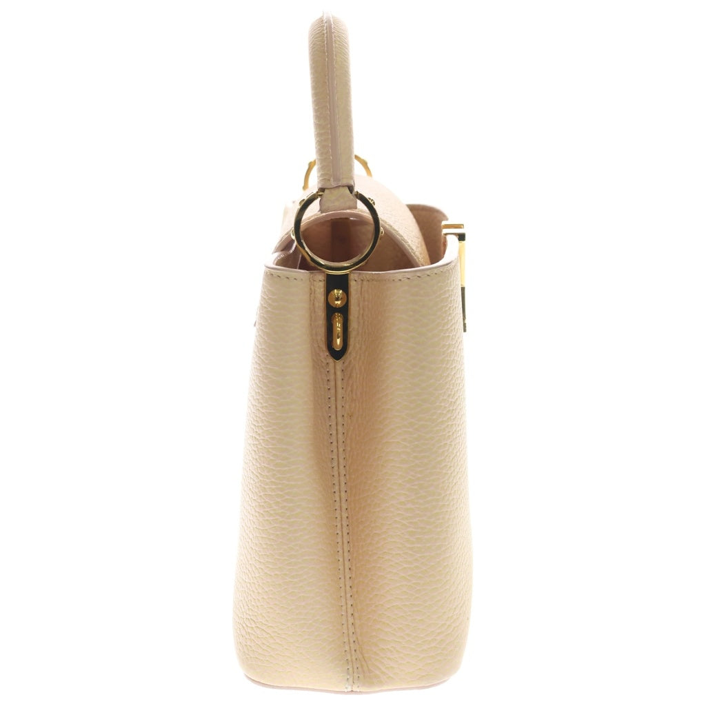 LOUIS VUITTON(ルイヴィトン) カプシーヌBB ジョーヌ 2WAYバッグ ハンドバッグ ショルダーバッグ ピンク レザー M20841 ゴールド金具 レディース