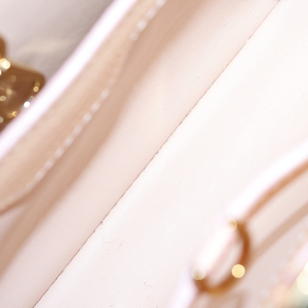 LOUIS VUITTON(ルイヴィトン) カプシーヌBB ジョーヌ 2WAYバッグ ハンドバッグ ショルダーバッグ ピンク レザー M20841 ゴールド金具 レディース