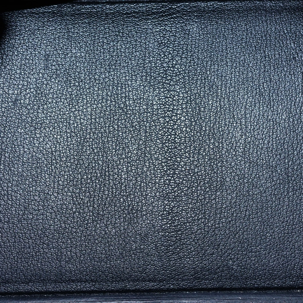 HERMES(エルメス) バーキン30 トゴ シルバー金具 □P刻印 ハンドバッグ ノワール ブラック レディース