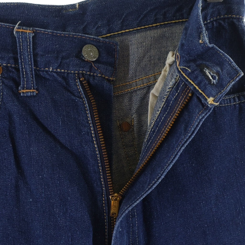 Levi's VINTAGE CLOTHING(リーバイス ビンテージ クロージング) 40S VINTAGE 701 片面タブ ボタン裏14 ジップフライデニムパンツ インディゴ