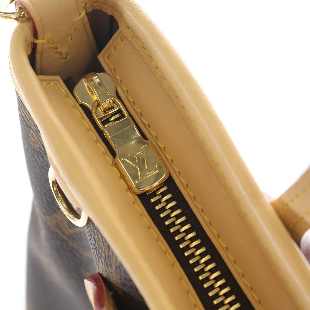 LOUIS VUITTON(ルイヴィトン) モノグラム ネヴァーフル BBトート ショルダーバッグ 2way PVC レザー ブラウン M46705 RFID レディース