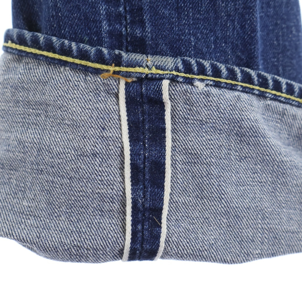 Levi's(リーバイス) 60s VINTAGE 501XX BIGE デニムパンツ ジーンズ 両面タブ 不均等V 隠しリベット ボタン裏刻印6 足長R インディゴ