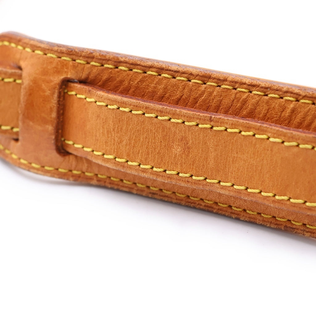 LOUIS VUITTON(ルイヴィトン) モノグラム サンクルーGM ショルダーバッグ ブラウン レザー×PVC M51242 ゴールド金具 レディース