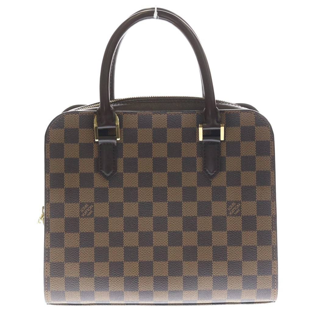 LOUIS VUITTON(ルイヴィトン) トリアナ ハンドバック ダミエ PVC レザー ブラウン N51155 レディース