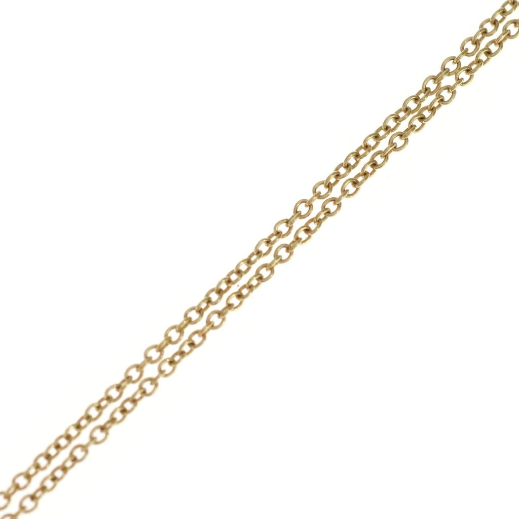 TIFFANY & Co.(ティファニー) ベゼルフラワー 4PD ダイヤモンド Au750 K18YG ネックレス イエローゴールド レディース