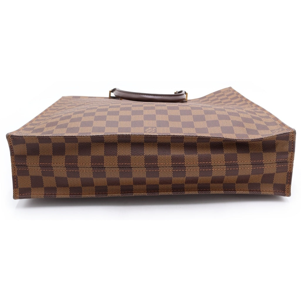 LOUIS VUITTON(ルイヴィトン) ダミエ サックプラ PVC レザー ハンド トートバッグ ブラウン N51140 レディース