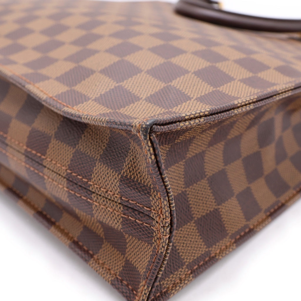LOUIS VUITTON(ルイヴィトン) ダミエ サックプラ PVC レザー ハンド トートバッグ ブラウン N51140 レディース