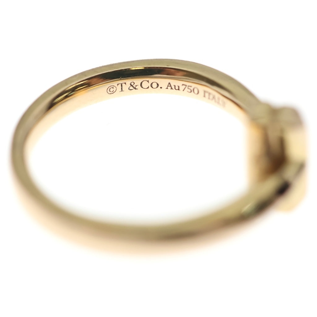 TIFFANY & Co.(ティファニー) Tワン ナロー ダイヤ リング 指輪 イエローゴールド レディース