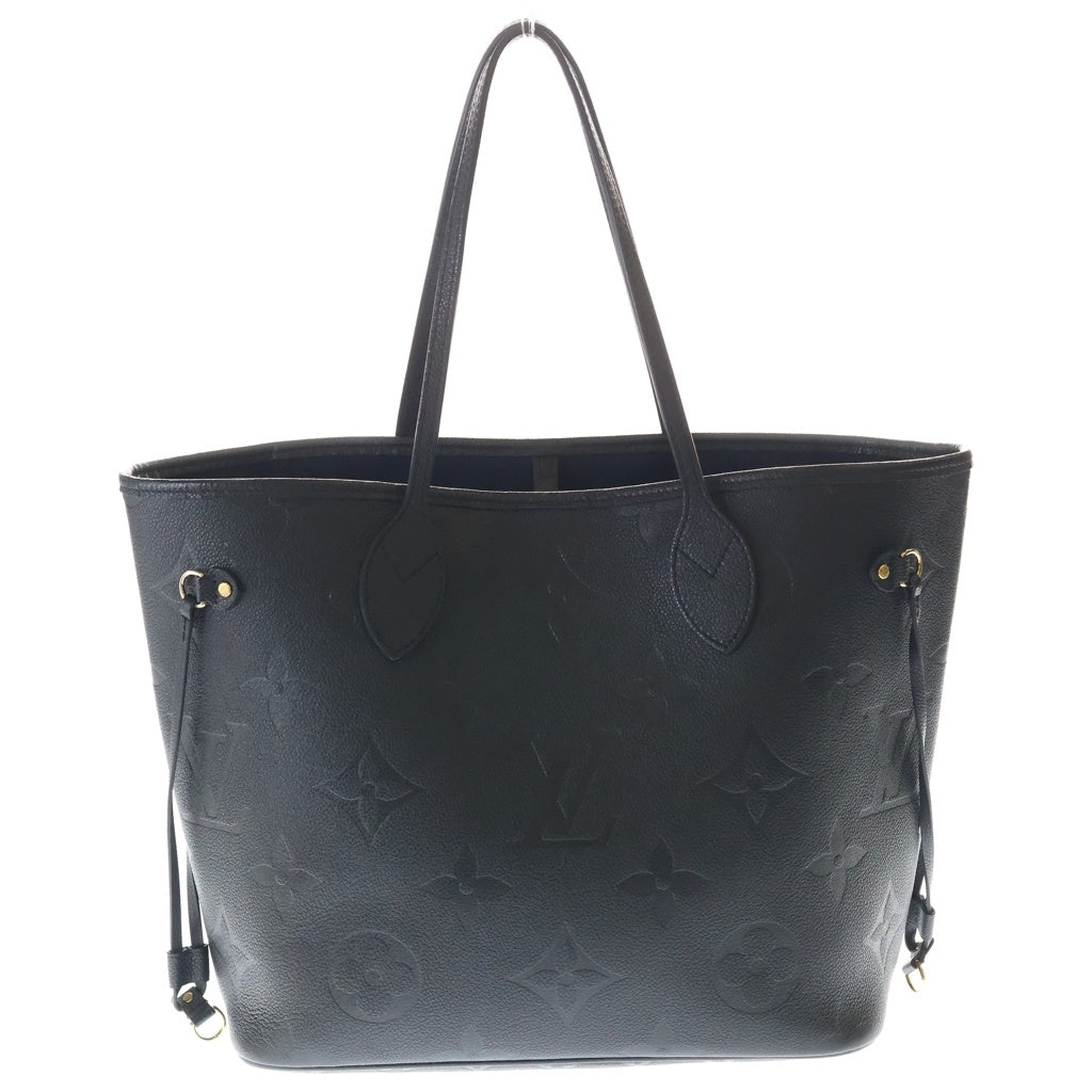 LOUIS VUITTON(ルイヴィトン) モノグラム アンプラント ネヴァーフルMM トートバッグ ハンドバッグ ブラック レザー M45685 ゴールド金具 レディース